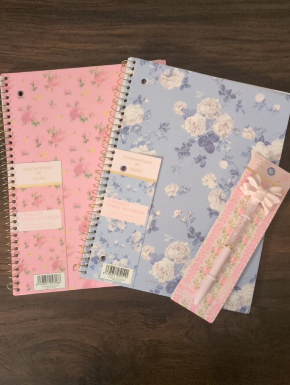 LoveShackFancy x Target Spiral Notebooks & Pen Bundle